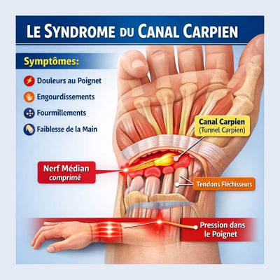 CarpeX™- Le soin complet pour poignets douloureux